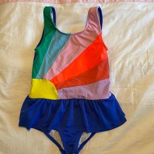 Mini Boden sunset bathing suit. Excellent condition. Size 5-6yr old